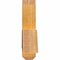Ekena Millwork Eugene Rough Sawn Timber Gable Bracket, Western Red Cedar, 60"W x 15"H x 4"D x 6"F, 6/12 Pitch GBW060X15X0406EUG00RWR - alternate 5